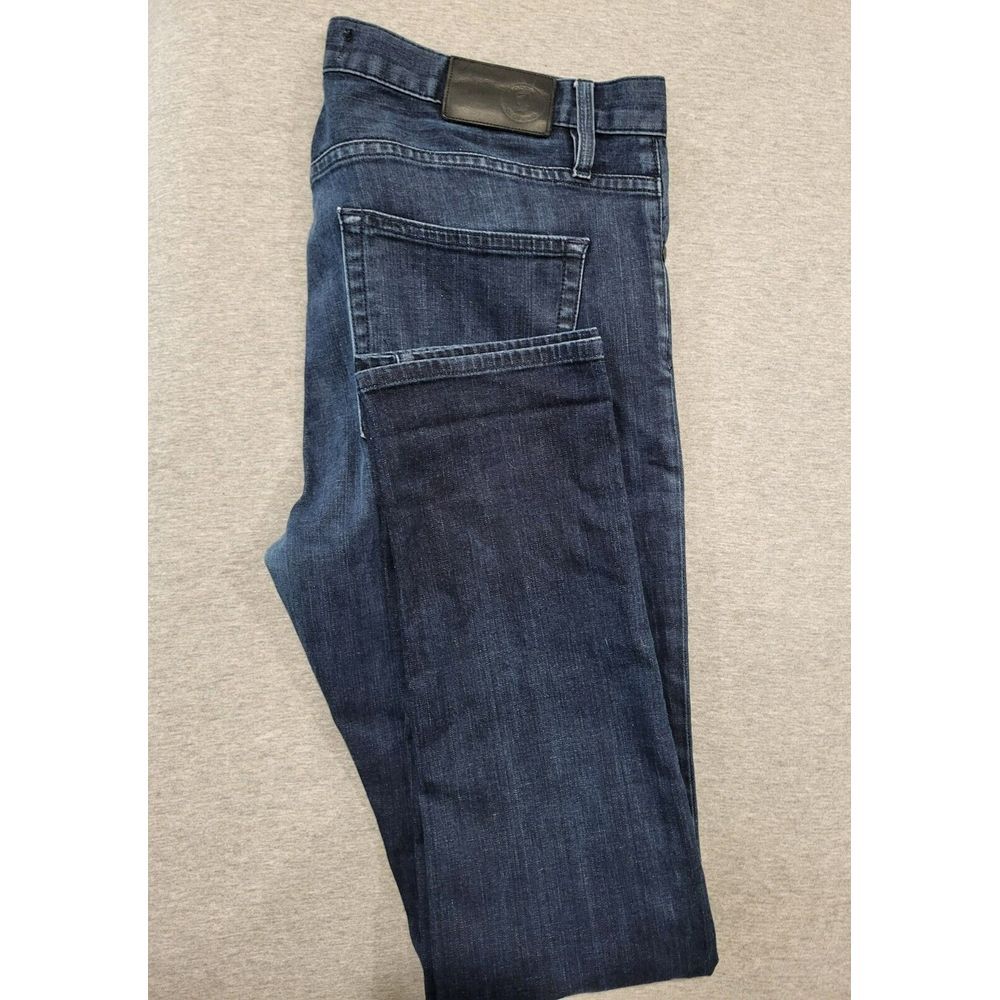 Proconsul Clocktower‎ Slim Jeans Size 36x32 100% Cotton Dark Blue Men's Jeans